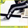 Manufacture Cheap Good Quality Double Side Elastic Pants Reflective Stripe